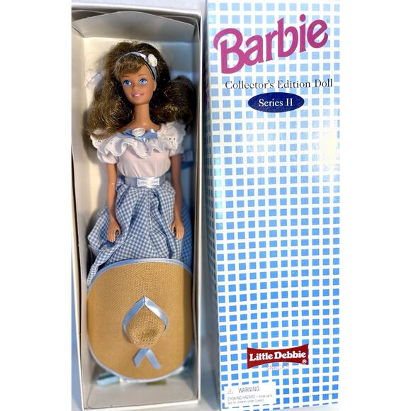 Little Debbie Barbie Collector Edtion Series II 1995 Doll by Mattel - Picture 1 of 2